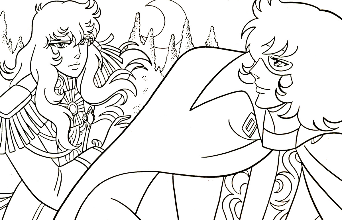 Disegni Da Colorare Di Lady Oscar